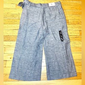 GAP Women’s Chambray Cropped Pants 2R